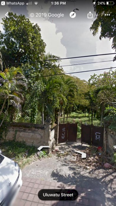 Di jual cepat,  sebidang tanah kosong   di kawasan jl raya uluwatu