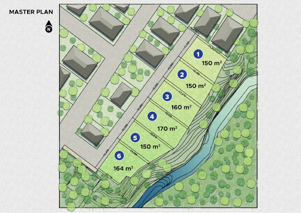 Dijual cepat sebidang tanah kosong *LOS TEBING SUNGAI berbatuan