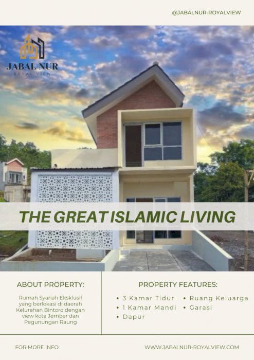 RUMAH SYARIAH EKSKLUSIF KOTA JEMBER