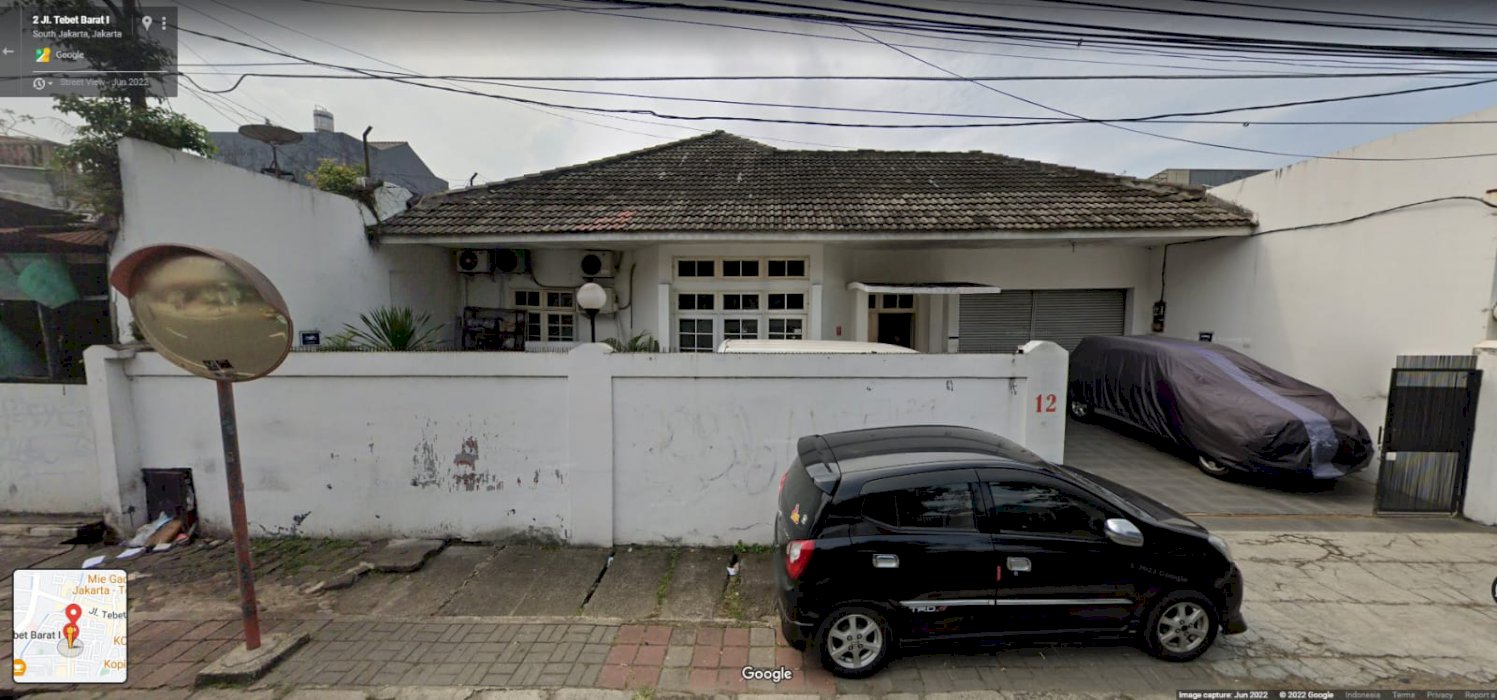 Rumah kantor area komersial Jl. Tebet Barat, Tebet Jaksel
