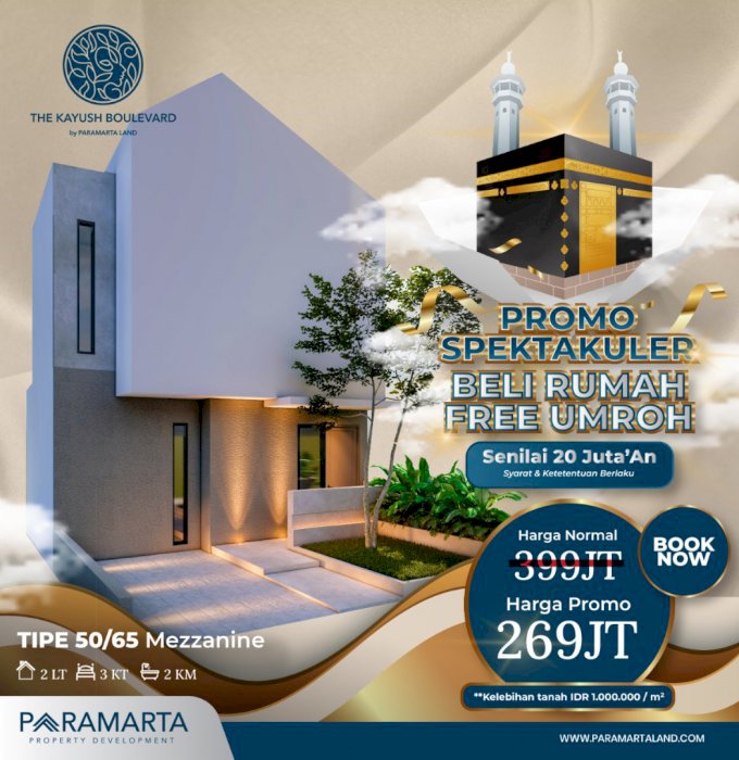 JUAL PERUMAHAN THE KAYUSH BOULEVARD, MALANG JAWATIMUR