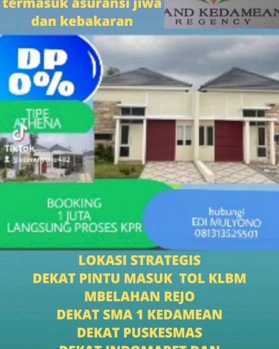 Rumah ready siap huni