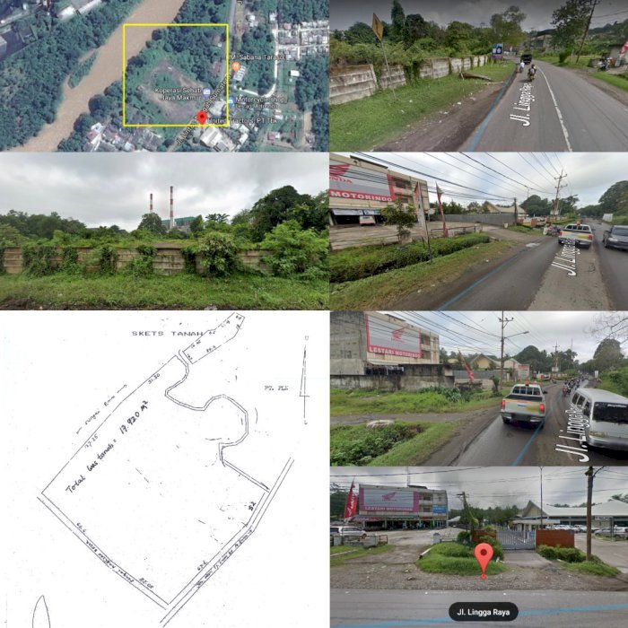 Tanah tanjung enim muara Enim di jual murah