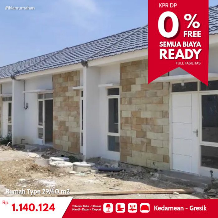 perumahan ready banyak pilihan type unitnya surat shm