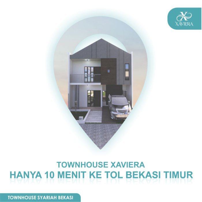 Townhouse di Rawalumbu Dekat LRT