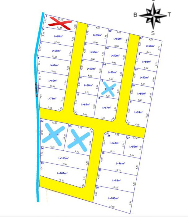 Kavling Murah.  Lokasi Sangat Strategis di Pesanggaran Denpasar