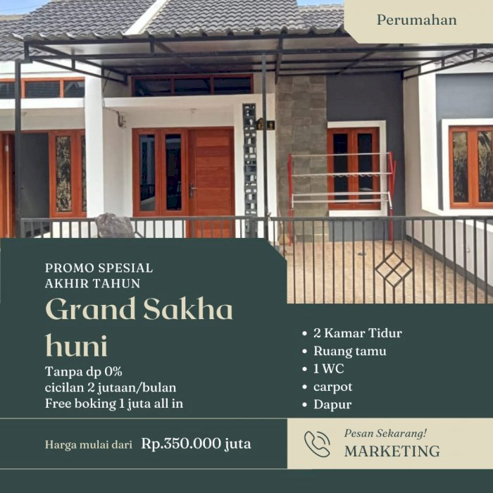 PROMO RUMAH KPR MURAH BERKUALITAS