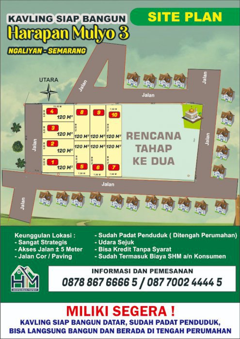 Kavling Strategis Di Tengah Perumahan