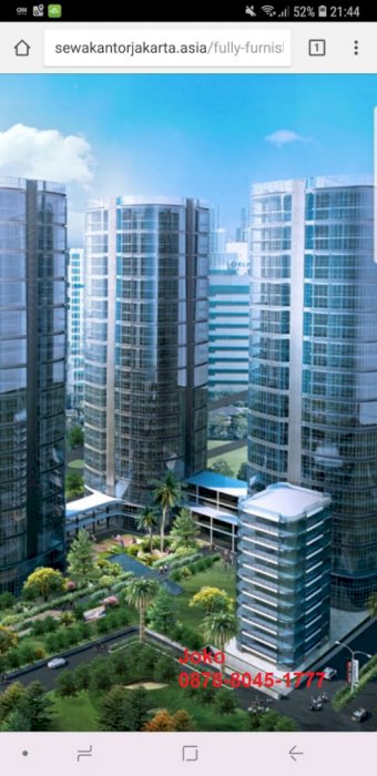 Office Space At Manhattan Squire Jl. Tb Simatupang, Cilandak, Jakarta