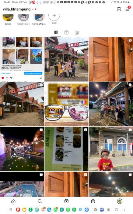 Di jual Cepat Villa LDR Hit wisata Lampung viral