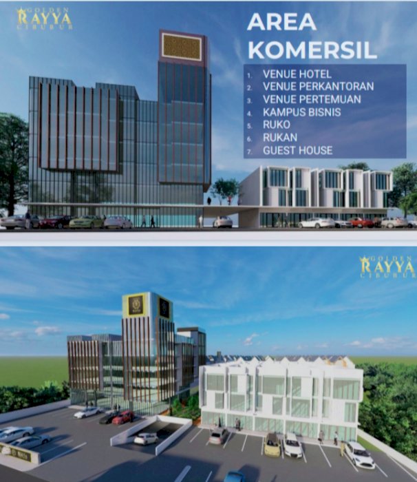 PROMO BELI RUMAH BONUS MOBIL TANPA DIUNDI DI GOLDEN RAYYA CIBUBUR