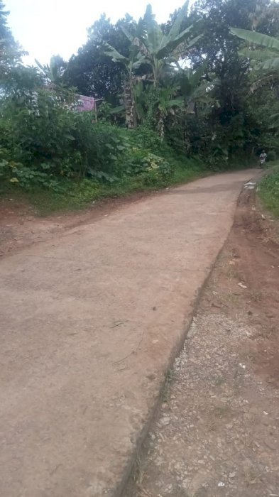 Lokasi pinggir jalan desaa dekat pemukiman