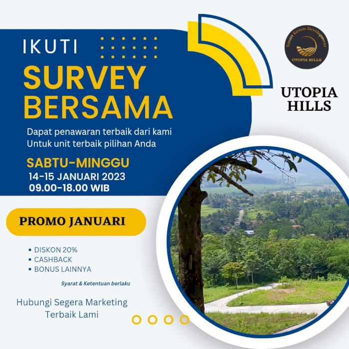 Tanah Murah Siap dibangun Villa dekat Jakarta