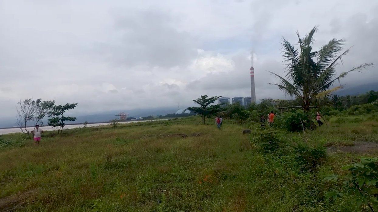 Dijual Tanah sawah pinggir pantai
