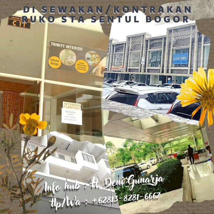 Di sewakan ruko di Sentul tower Sentul city