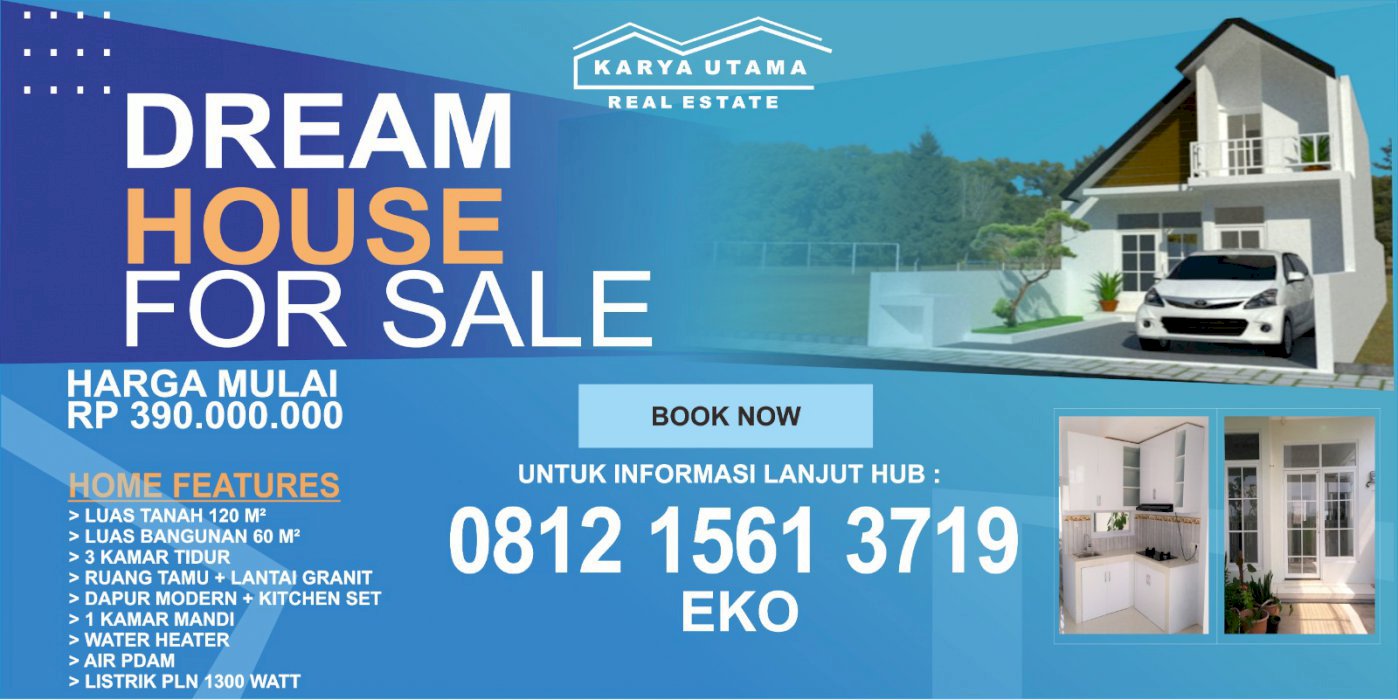 RUMAH  NYAMAN DAN MODERN DI KARANGANYAR KOTA