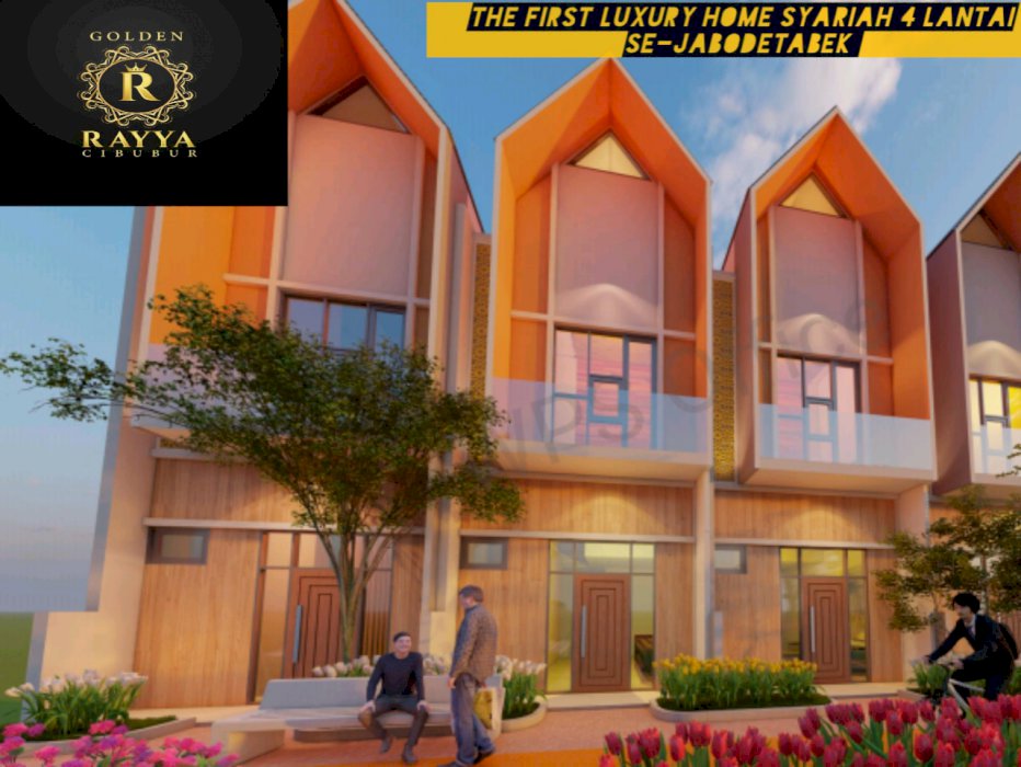 PROMO BONUS MOBIL/FULL FURNISHED RUMAH MEWAH DI GOLDEN RAYYA CIBUBUR
