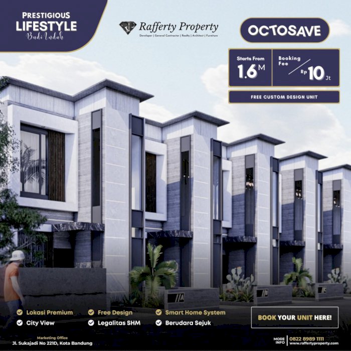 DI JUAL RUMAH MODERN KOMPLEK ELIT BUDI INDAH SETIA BUDI BANDUNG UTARA