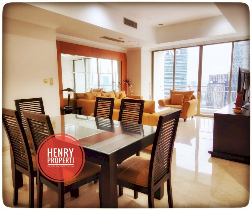For Rent Best Unit and Price Ever 3+1BR City View at Sudirman Mansion