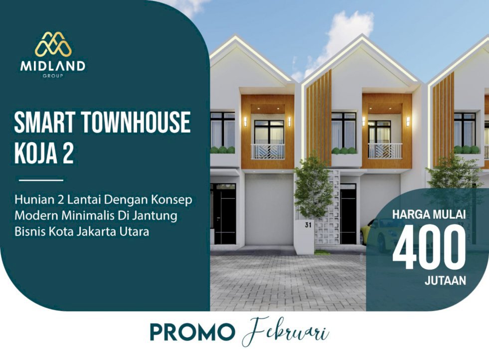 Rumah 2 lantai di Koja Jakarta Utara 450jtan