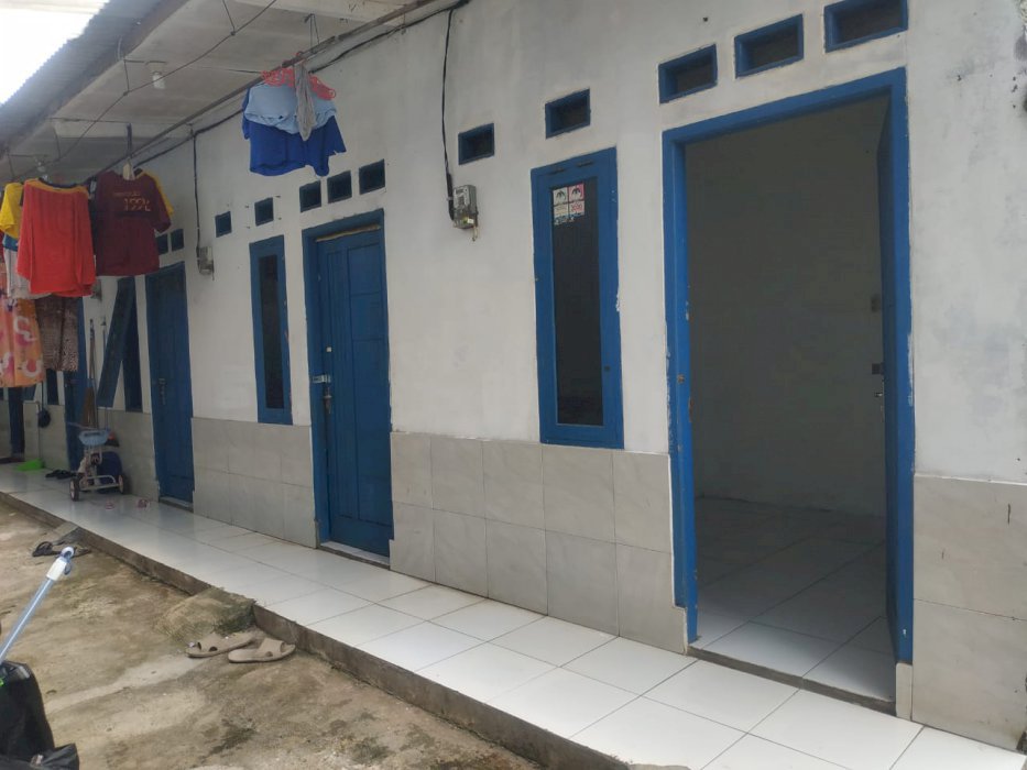 Kontrakan 3petak di peusar Binong belakang taman Ubud Lippo Karawaci