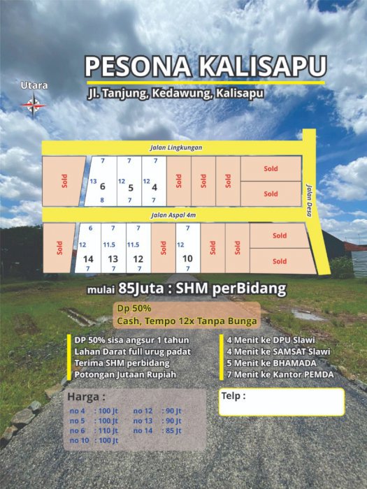 Kavling kalisapu slawi