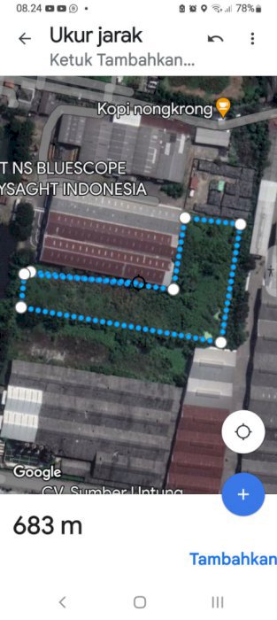 Sewa lahan kosong Sidoarjo