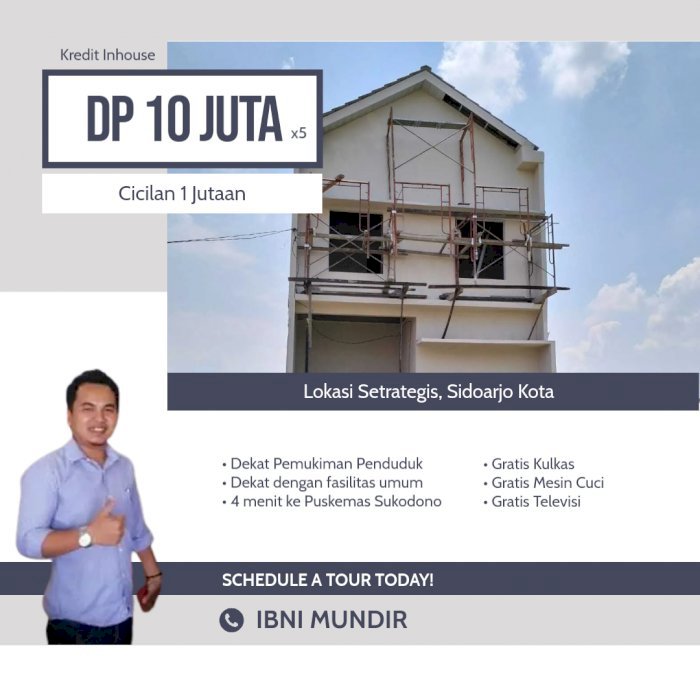 tanah setrategis sidoarjo kota banyak bonusnya