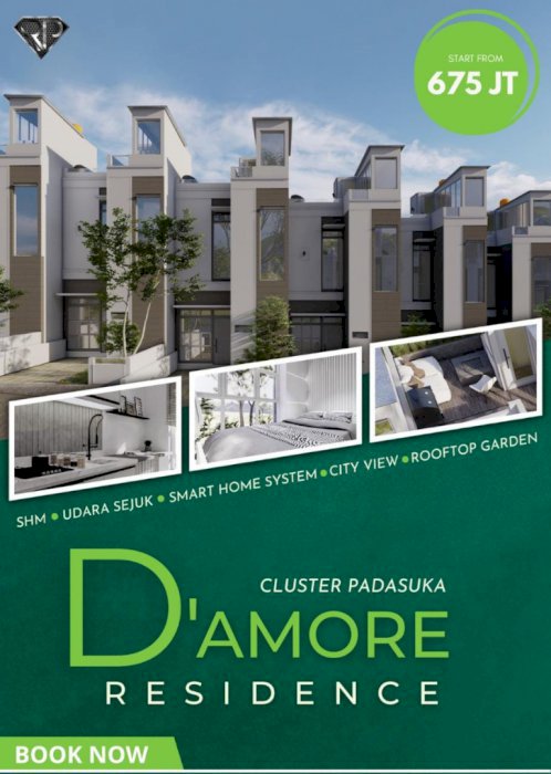 Di Jual Rumah Minimalis Modern di Padasuka Bandung