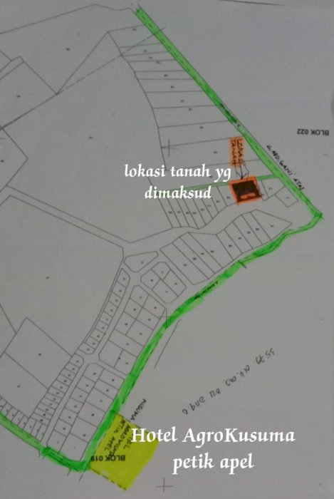 Dijual Murah Kavling Villa di Dekat Kesuma Agro Wisata Hotel Batu