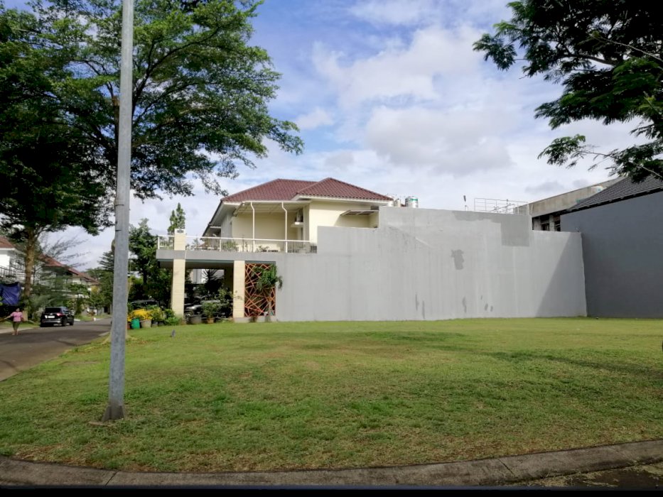 Kavling Hoek Sutera s Sitara Alam Sutera Siap Bangun