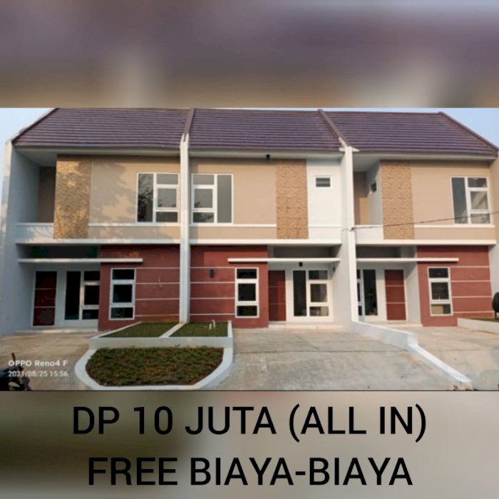 Promo DP 10 Juta All in Cluster Rumah Mewah Pinggir Jalan Raya Depok