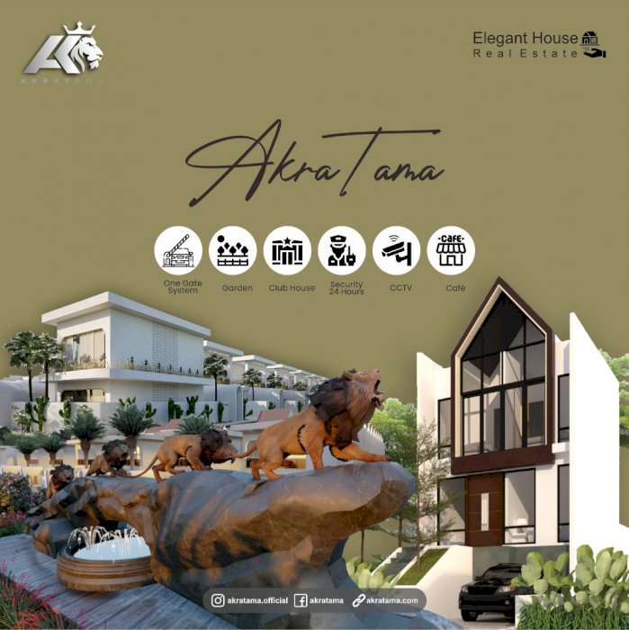 JARANG ADA!! RUMAH KONSEP VILLA MODERN MILLENIAL AKRATAMA BATU