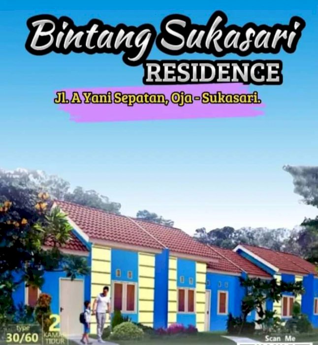 JUAL PERUMAHAN BINTANG SUKASARI RESIDENCE, SUKASARI TANGERANG BANTEN
