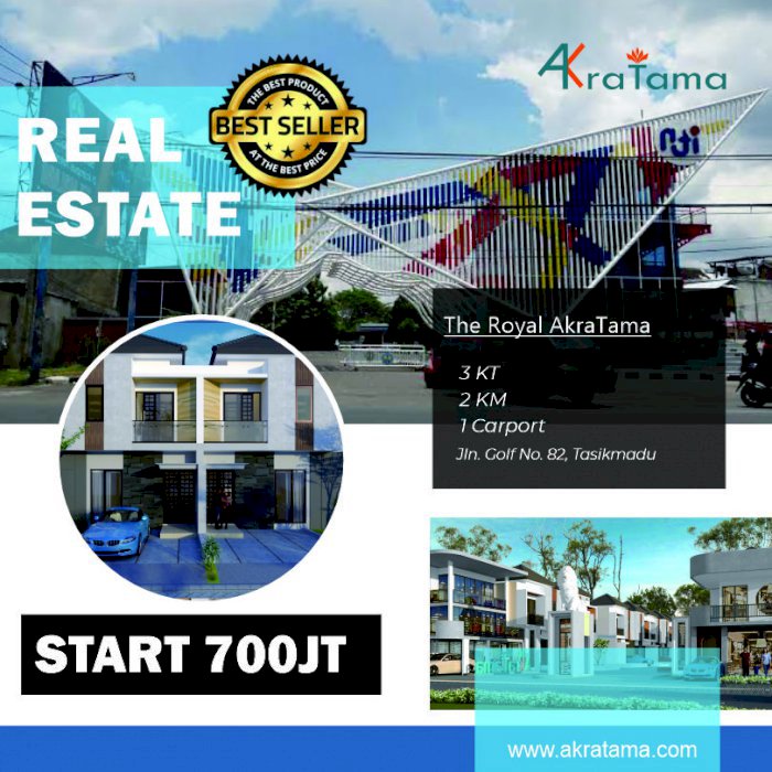 PASTI UNTUNG BERLIPAT HUNIAN THE ROYAL AKRATAMA KAWASAN MALANG