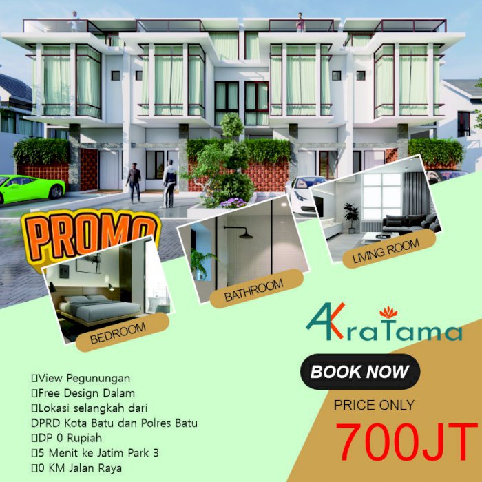 MURAH DAN JARANG ADA! DIJUAL RUMAH KOTA BATU