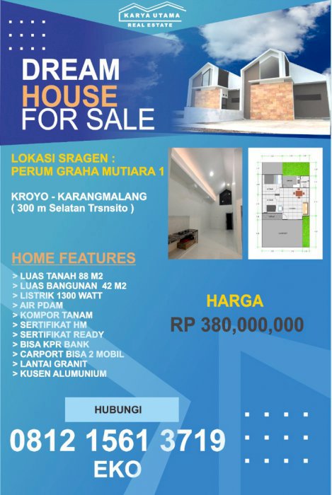 RUMAH MODERN SKANDINAVIA DI JUAL