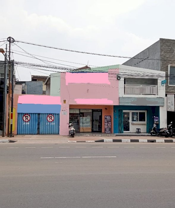 Rumah Usaha Hitung Tanah Area Komersial Jl. Joglo Raya, Jakarta Barat