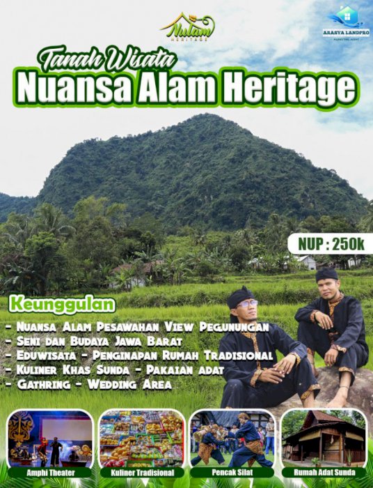 KAVLING VILLA WISATA DI DALAM TEMPAT WISATA TERBARU DI PUNCAK 2