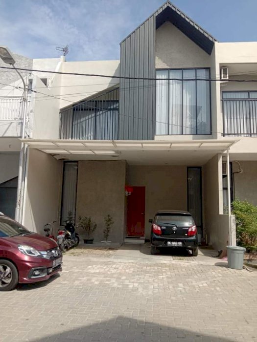 Rumah ready mewah hadap timur di ringroad sunggal medan