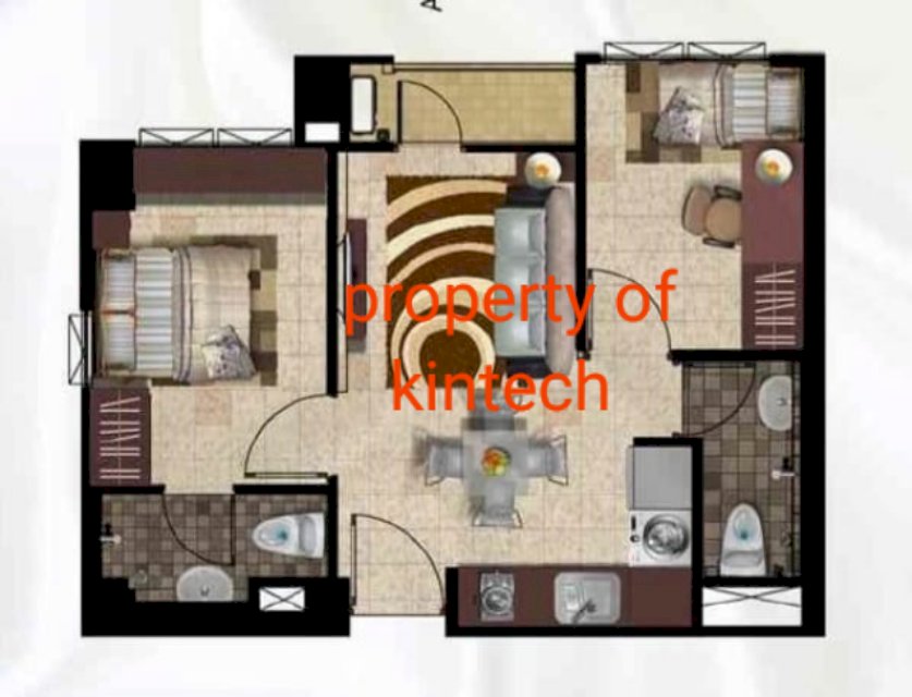 Dijual Apartment Full furnished 2BR 2Bathroom prime location