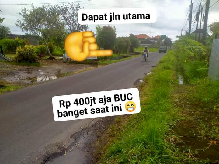 Dijual tanah pantai nyanyi view sawah pembayaran bisa termin