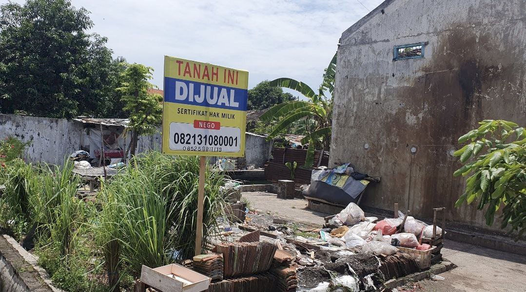 TANAH DI JUAL MURAH DI GANG KENANGA KALIREJO BANGIL