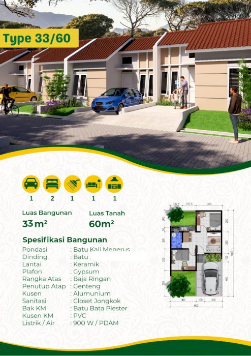 Rumah murah minimalis di boyolali
