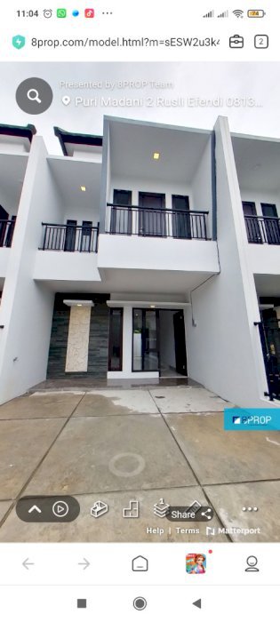 Rumah siap huni dkt bandara pondok cabe