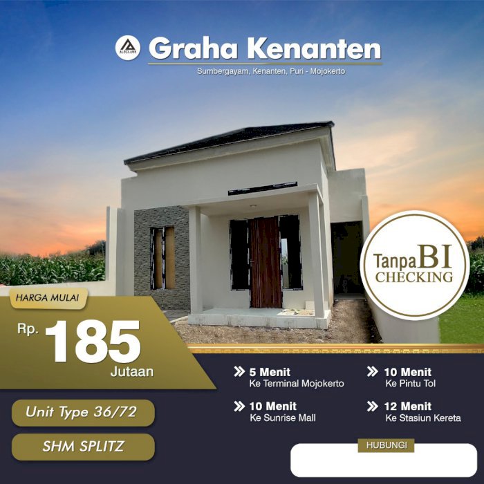 DIJUAL RUMAH DAN TANAH MURAH DI MOJOKERTO KOTA