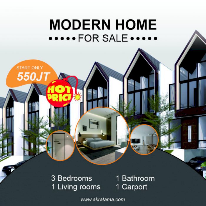 TOWNHOUSE LINGKUNGAN NYAMAN DAN STRATEGIS