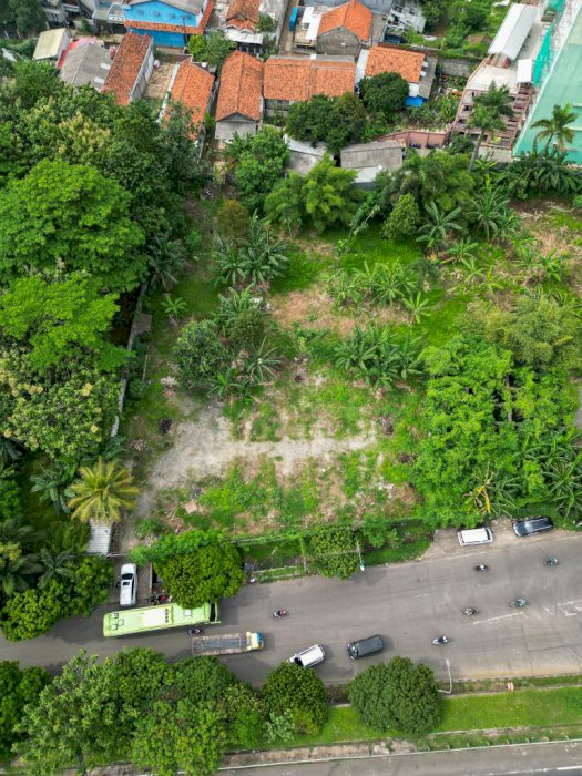 Tanah Premium Pinggir Jalan utama Jl. Jor Arteri Jati warna, Bekasi