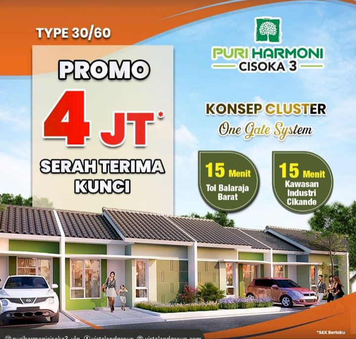 Rumah subsidi  4 juta All In