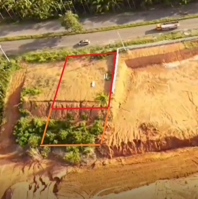 Tanah sebelah rencana Kantor Walikota Baru